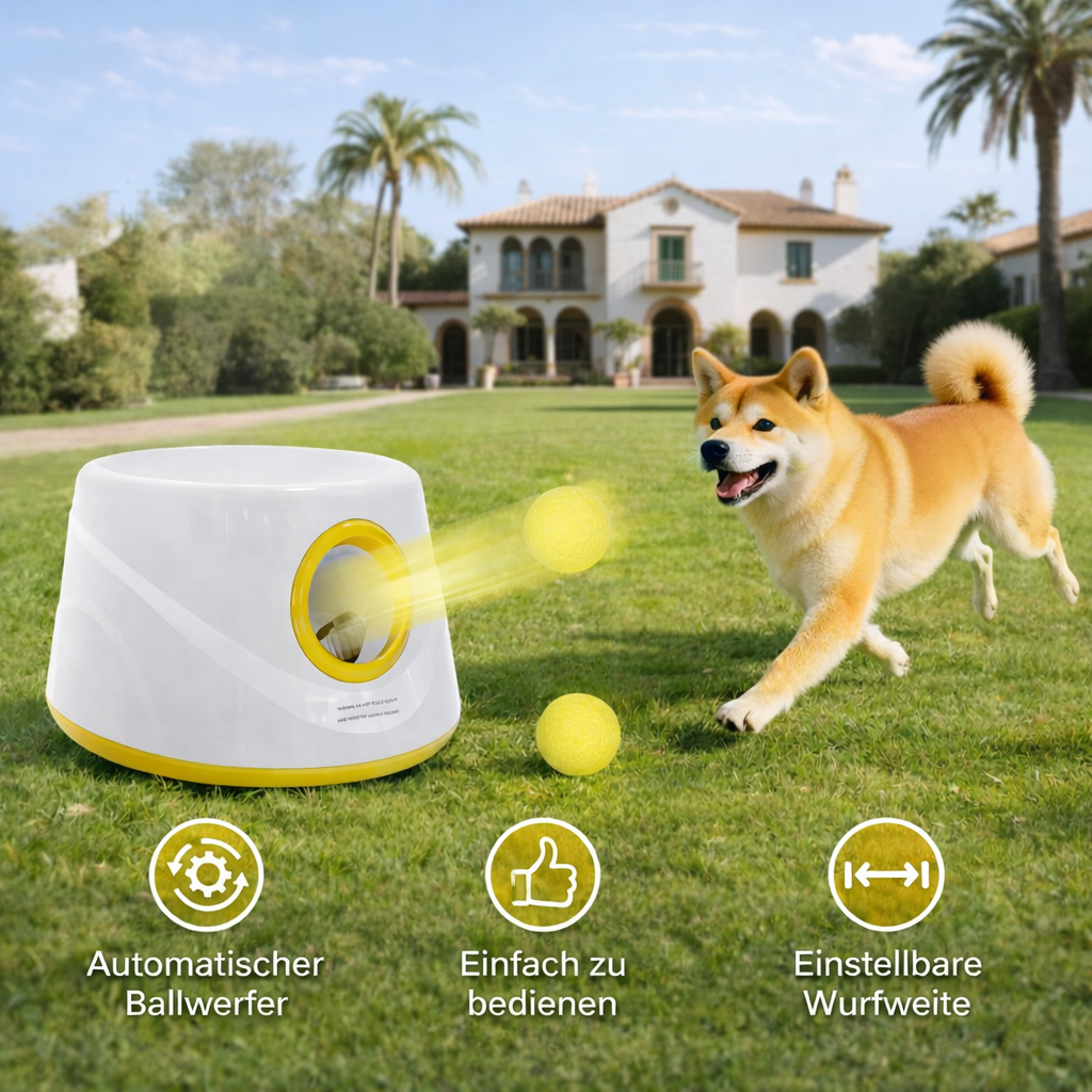 Automatische Ballwurfmaschine